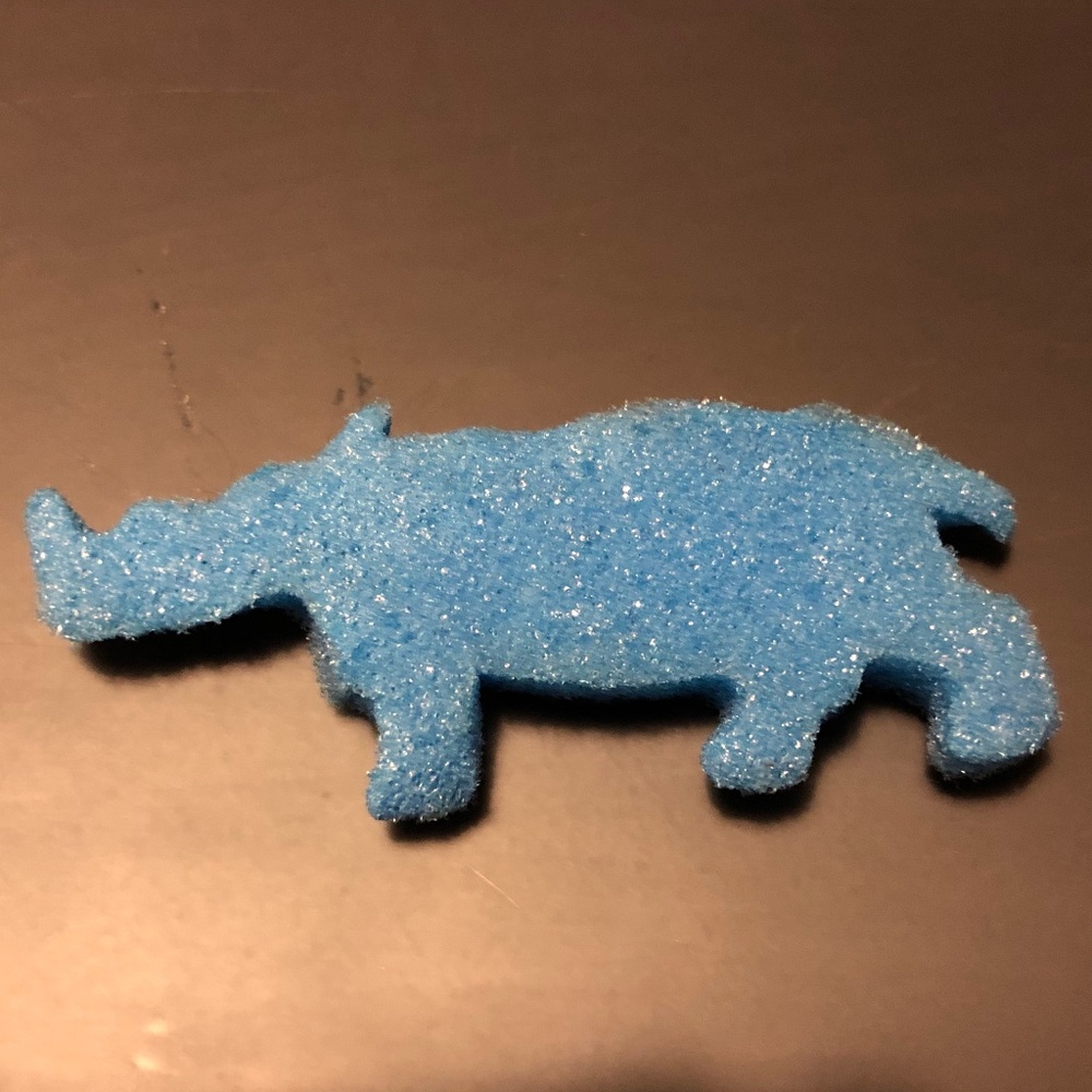 Rare Extinct Blue Spongous Rhinoceros - Picture 2 of 3